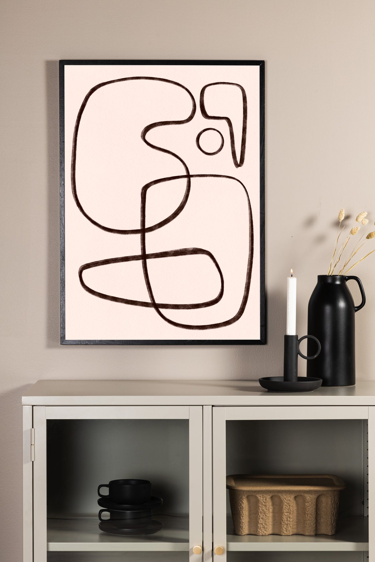 Poster Fine Line Kwaliteitsdruk op papier