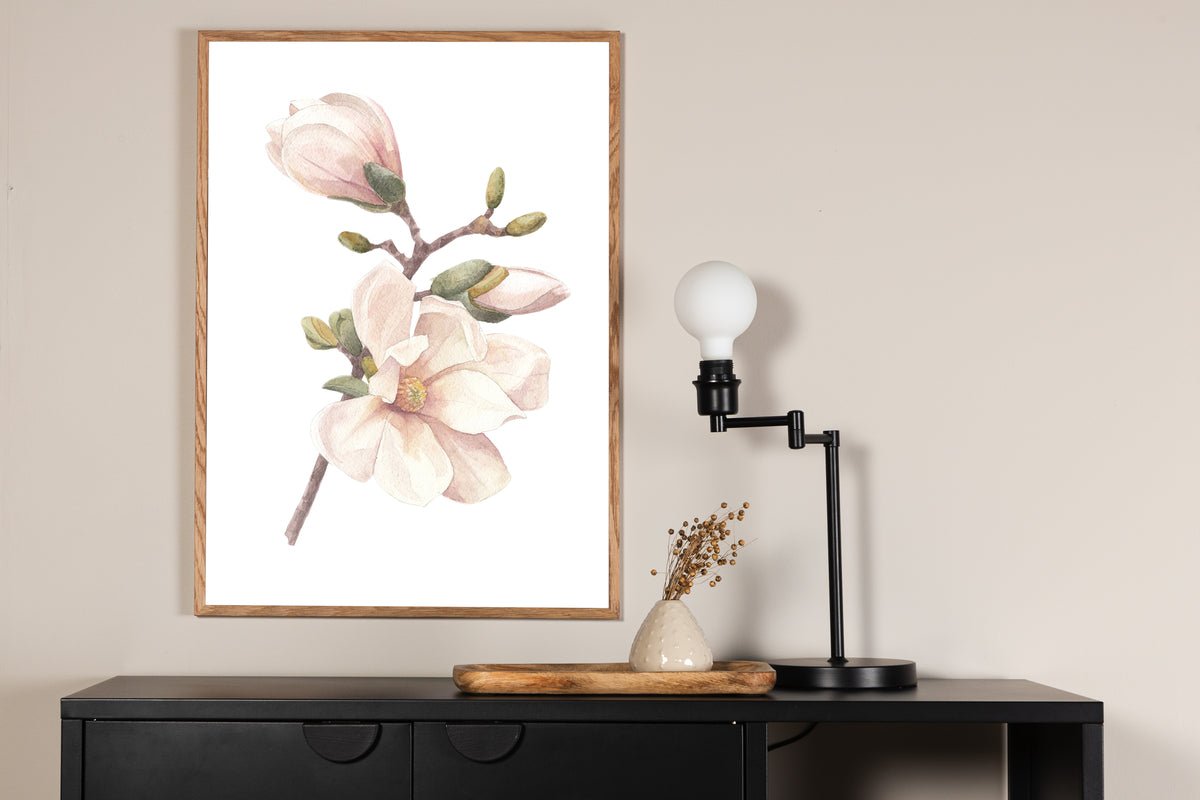 Poster Kersenbloesem van hoogwaardig papier