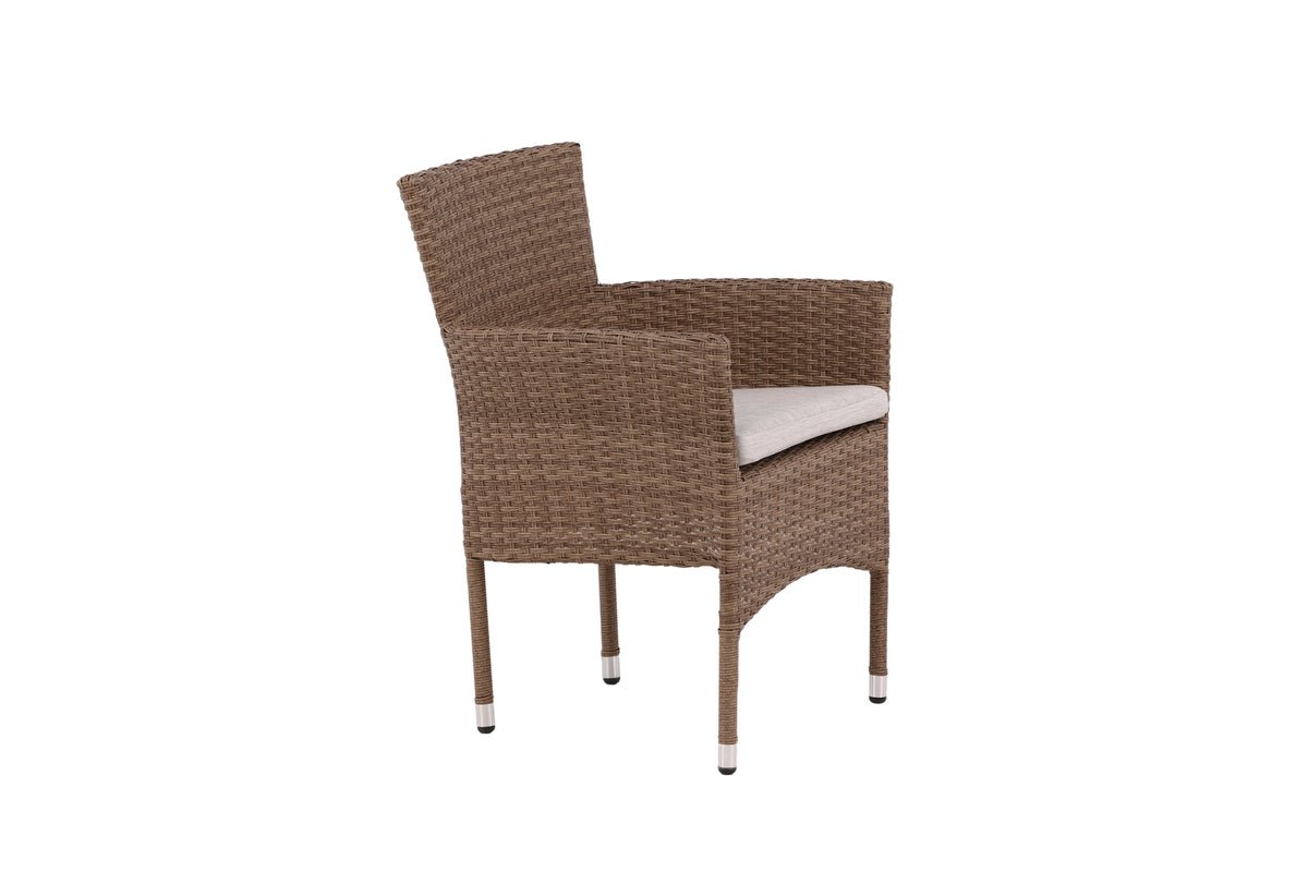 2-delige set - Marina tuinstoel in rotanlook