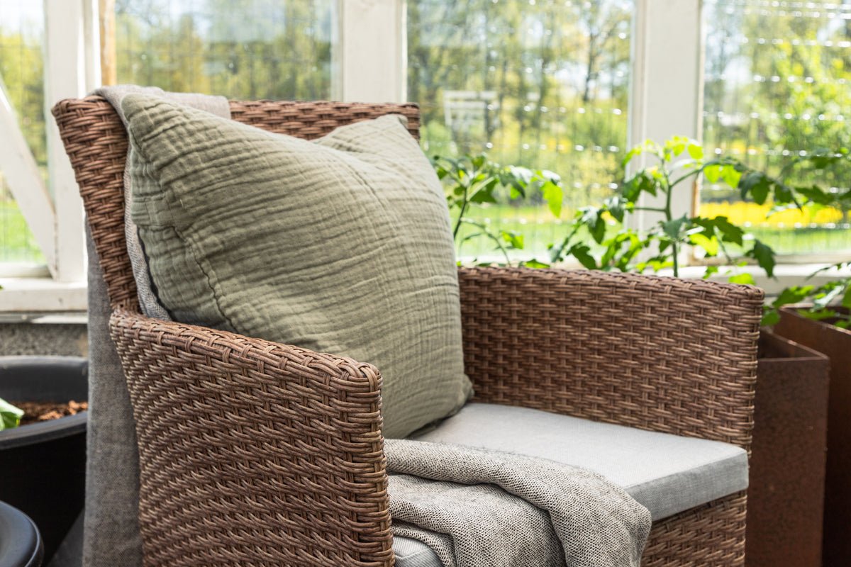 2-delige set - Marina tuinstoel in rotanlook