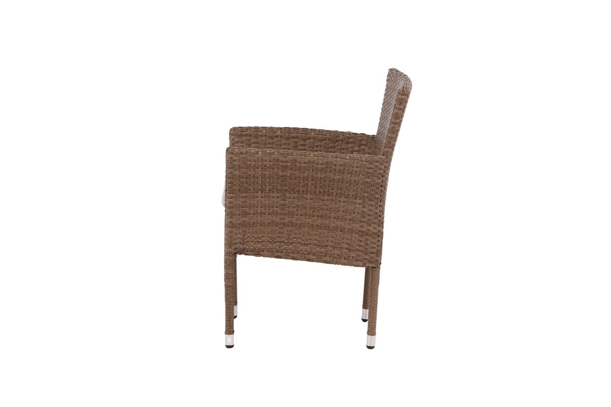 2-delige set - Marina tuinstoel in rotanlook