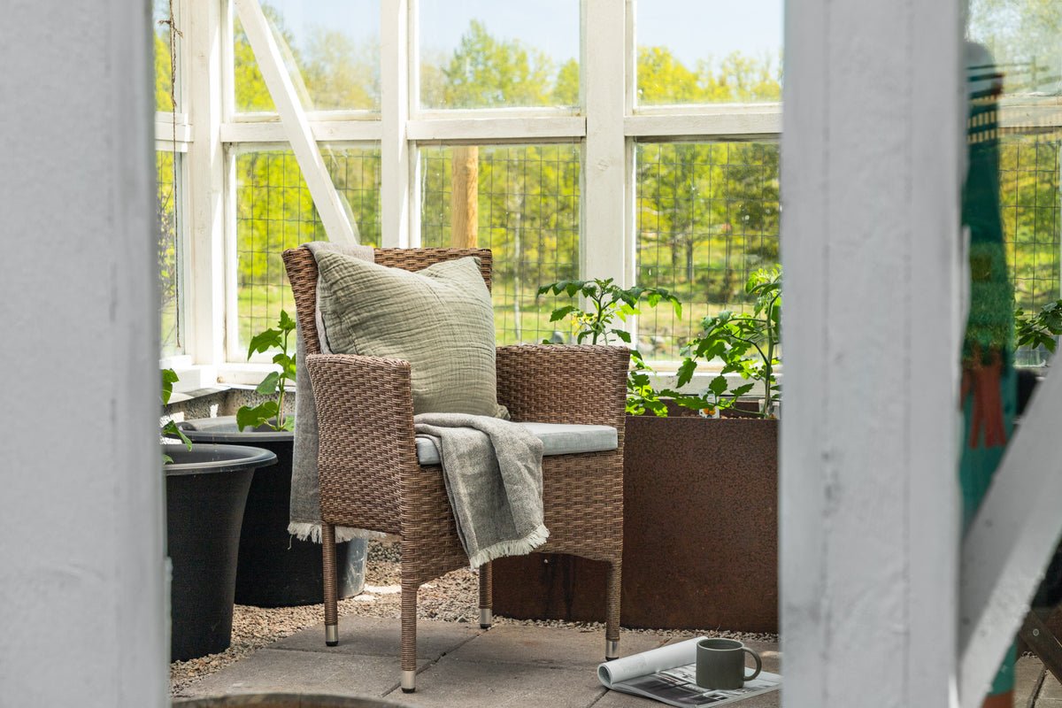 2-delige set - Marina tuinstoel in rotanlook