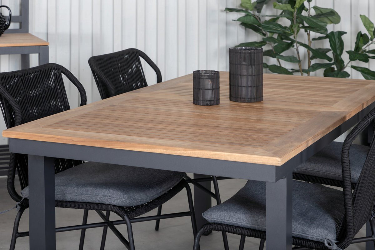 Tuin tafel Lunea - een uitschuifbare eettafel voor buiten