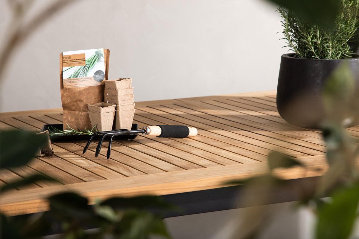 Tuin tafel Lunea - een uitschuifbare eettafel voor buiten