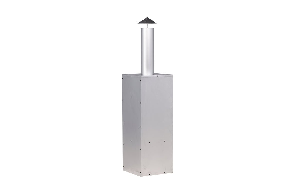 Terraskachel Lio - van zilverkleurig staal