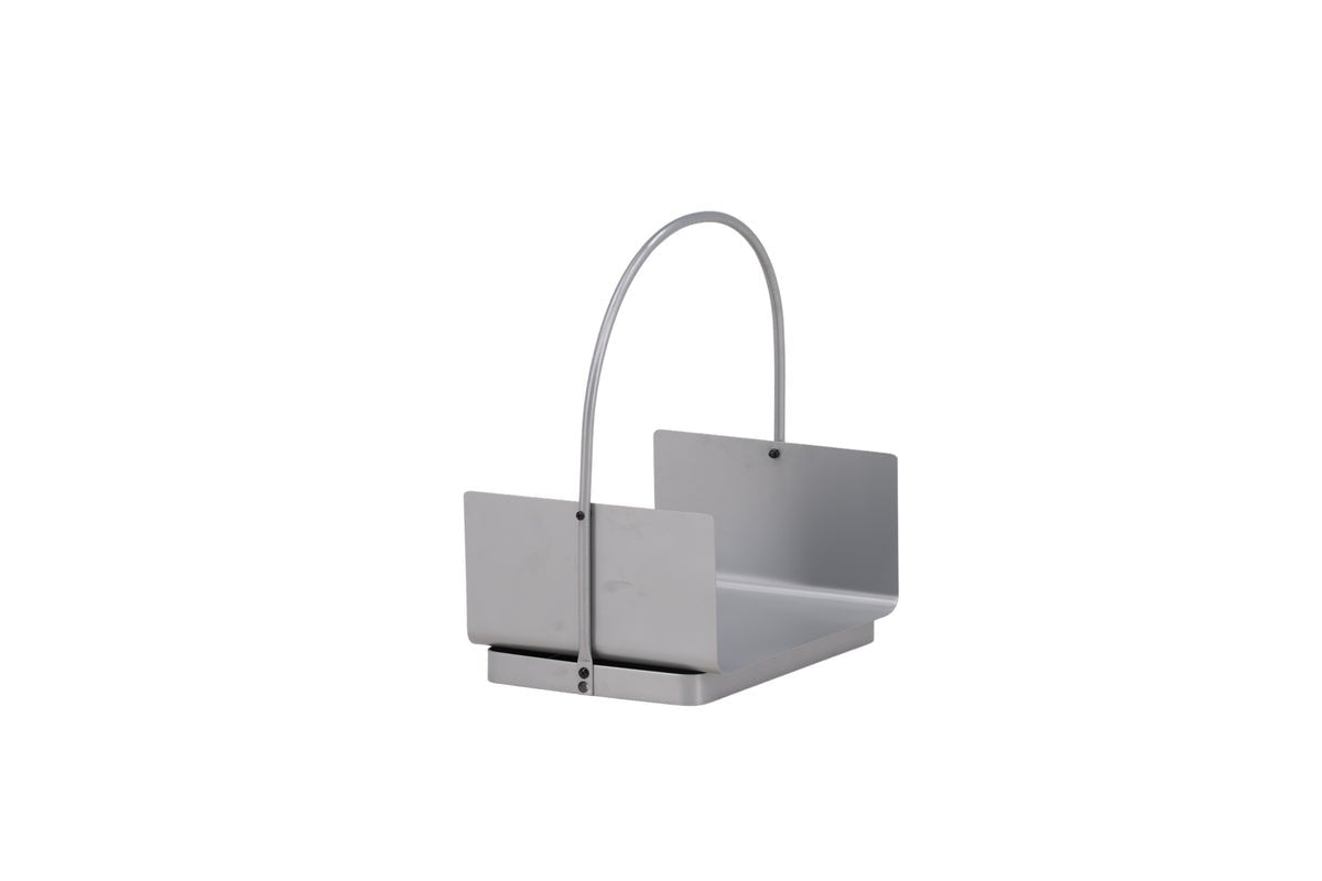 Brennhoutmand Tala - van staal in zilver