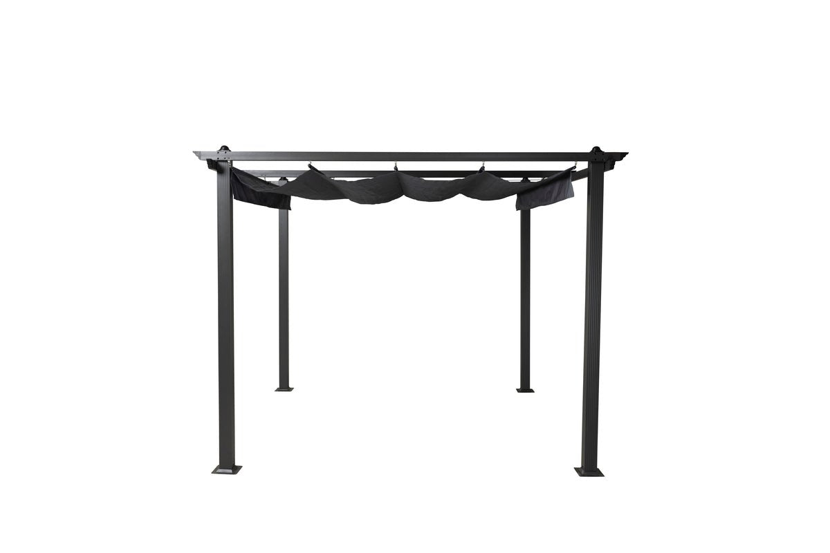 Pergola Sora - met grijs polyester dak