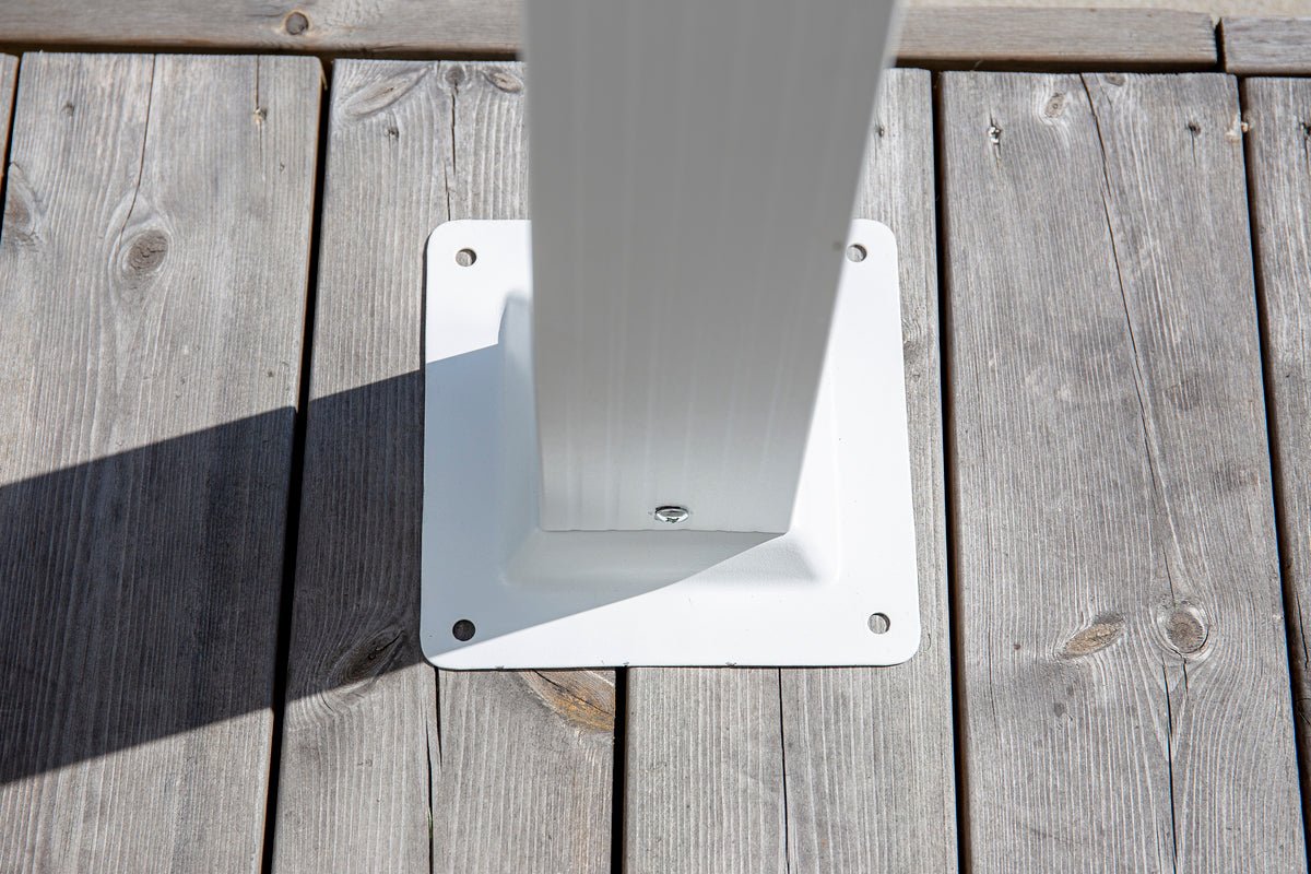 Pergola Solyx - met wit polyester dak