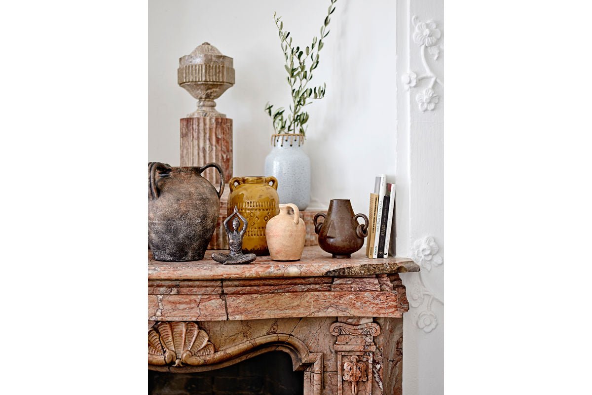 Vaas "Miranda" - gele terracotta