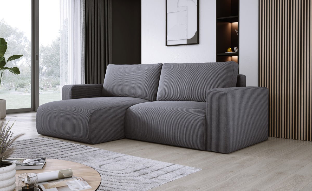 Designer Sofa Carl Cord with Sleeping and Folding Function