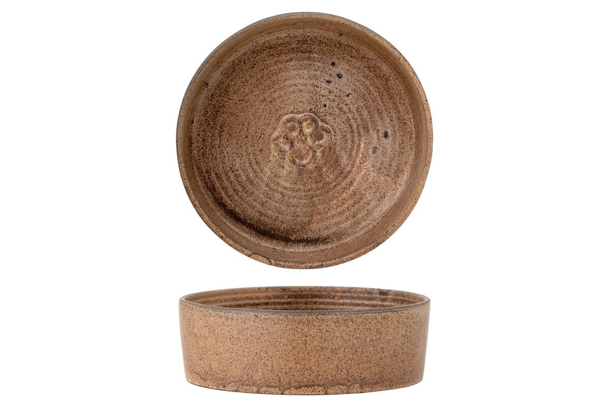 Huisdierschaal Benni – steengoed met reactieve glazuur