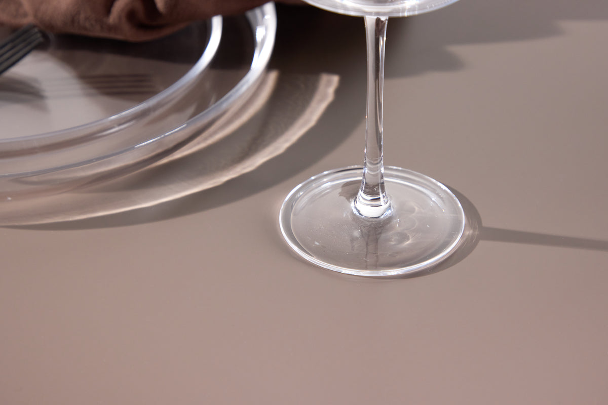 Eettafel Cavallo – Ronde tafel Ø110 cm in Donkerbruin