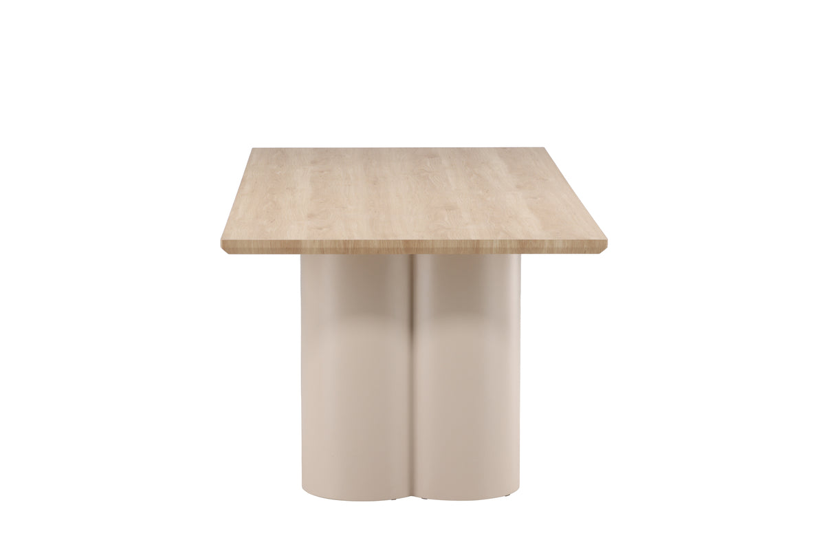 Eettafel Belluno – Rechthoekige tafel 210 × 100 cm in Whitewash
