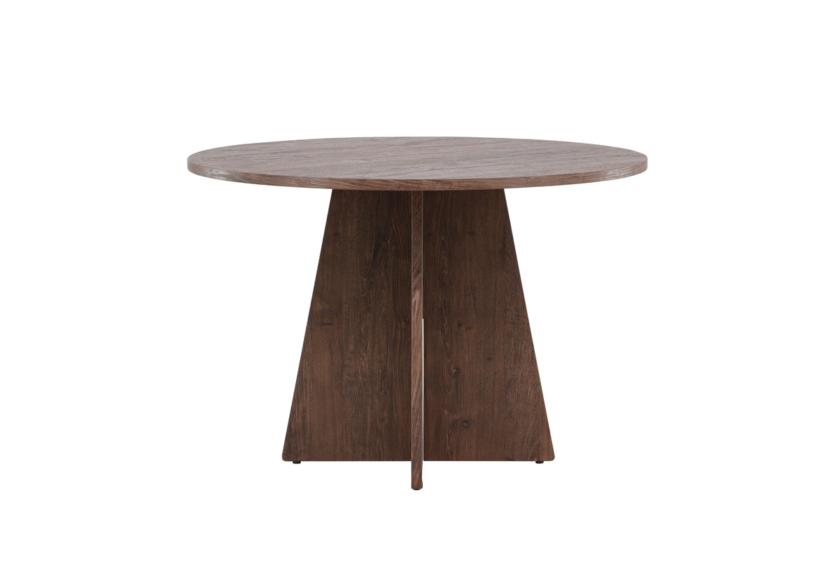 Eettafel Liora - elegante mokka-afwerking brengt warmte in de ruimte