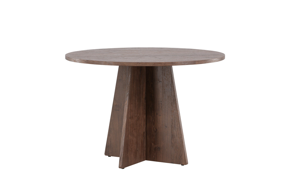 Eettafel Liora - elegante mokka-afwerking brengt warmte in de ruimte