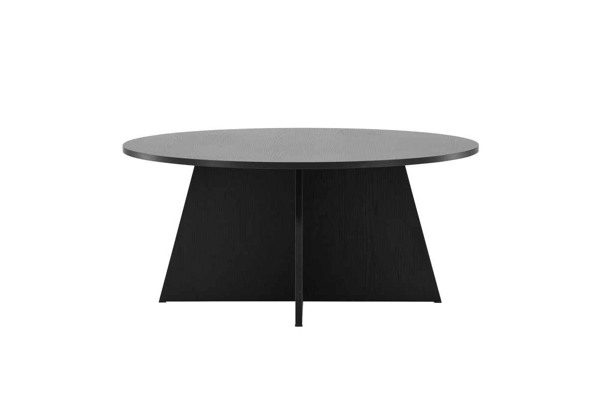 Salontafel Navaro Big - Ronde tafel in houtlook