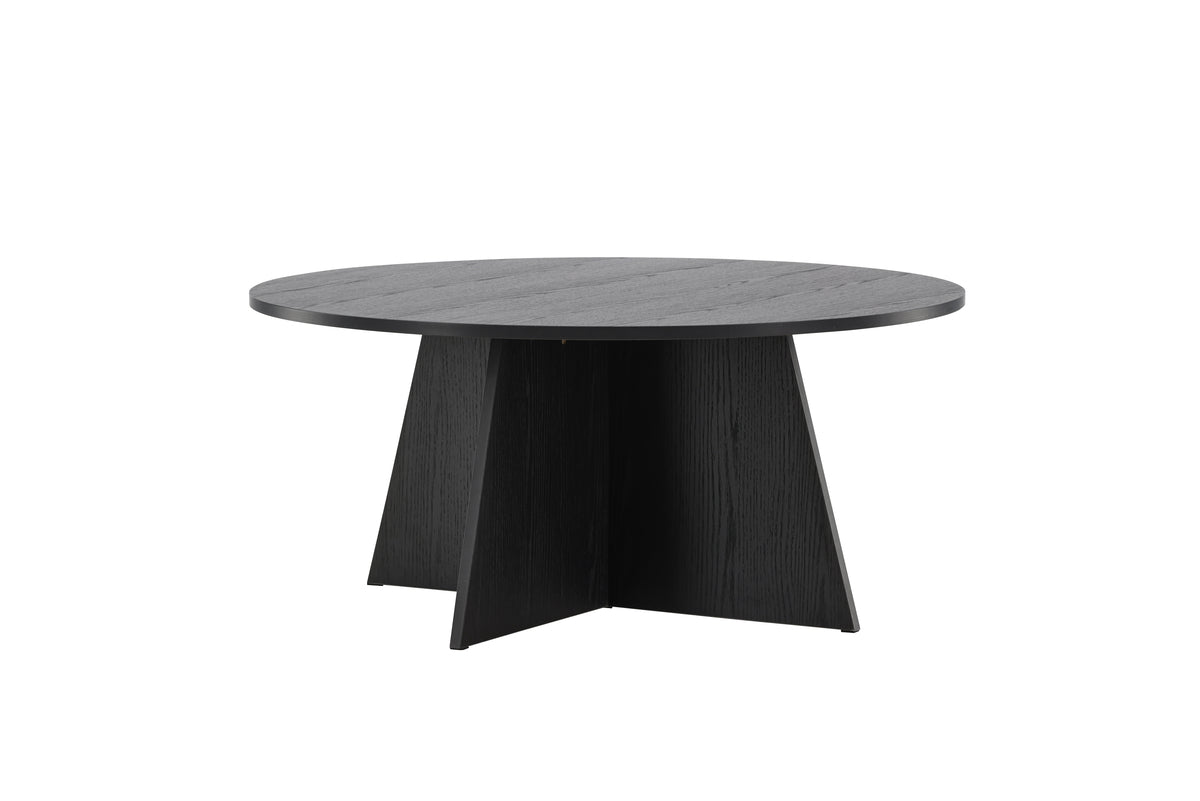 Salontafel Navaro Big - Ronde tafel in houtlook