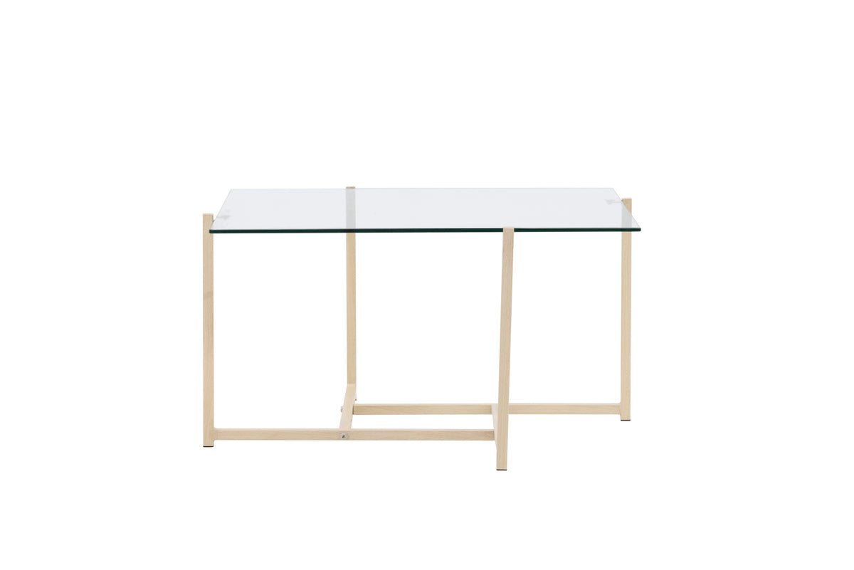 Salontafel Donna - met glazen tafelblad