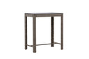 Tuinbare Bartisch Bärbel - Hoge tafel van rotan met glazen blad