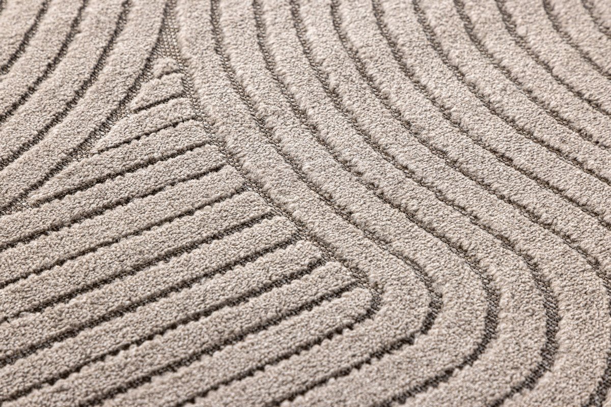 Vloerkleed Nero - in verschillende kleuren van polypropyleen & wol