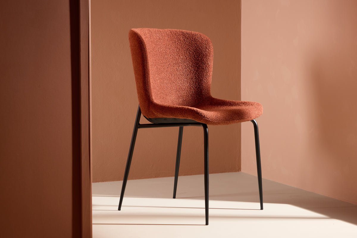 2er Set - Stoel Parisienne in Rood