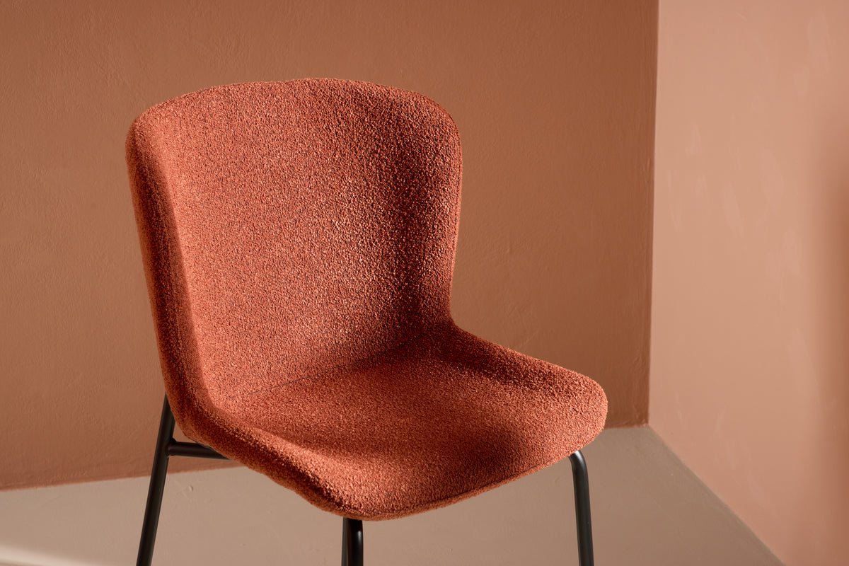 2er Set - Stoel Parisienne in Rood