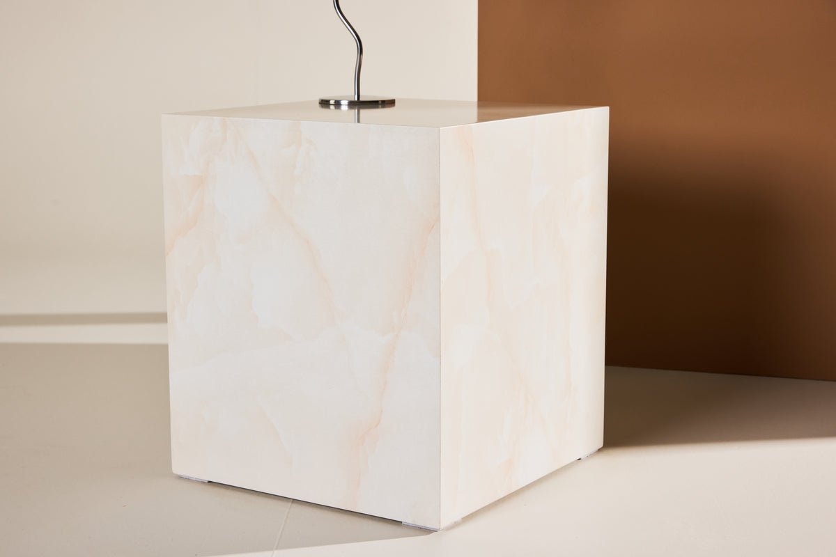 Salontafel/Bijzettafel Nivara – Kubus met uitzonderlijk uiterlijk