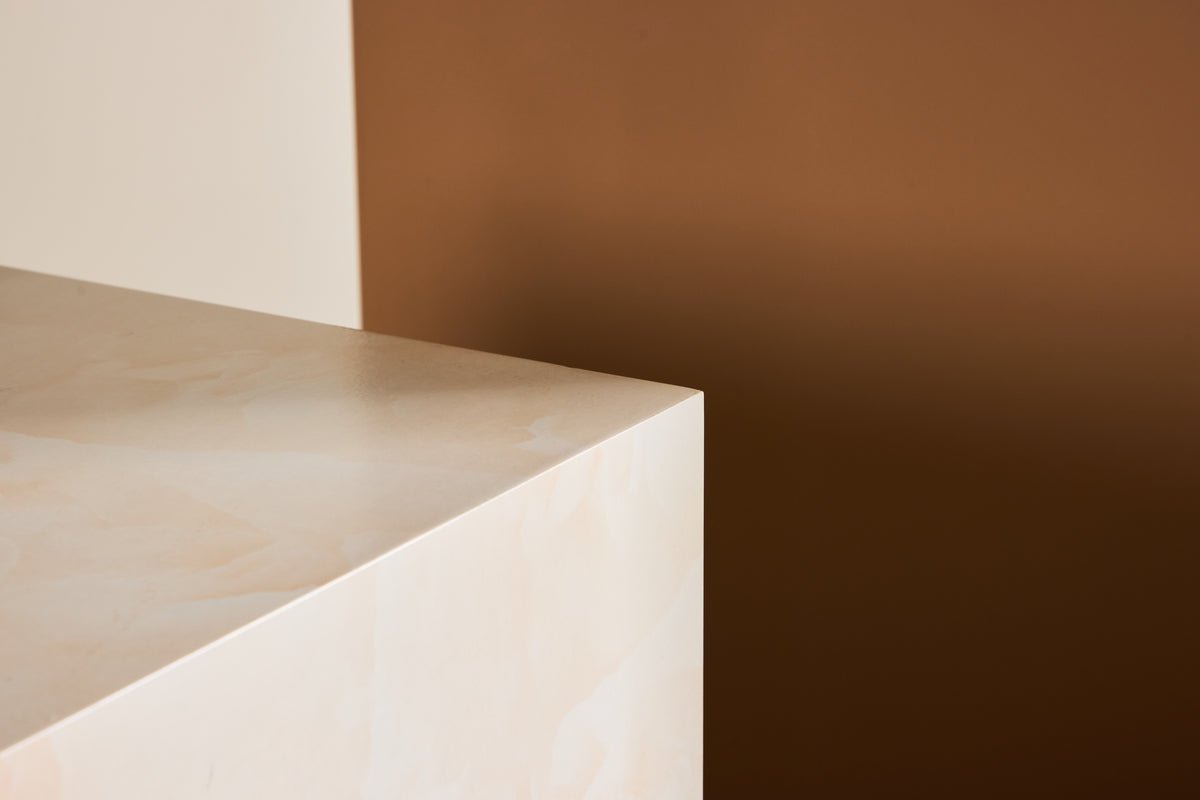 Salontafel/Bijzettafel Nivara – Kubus met uitzonderlijk uiterlijk