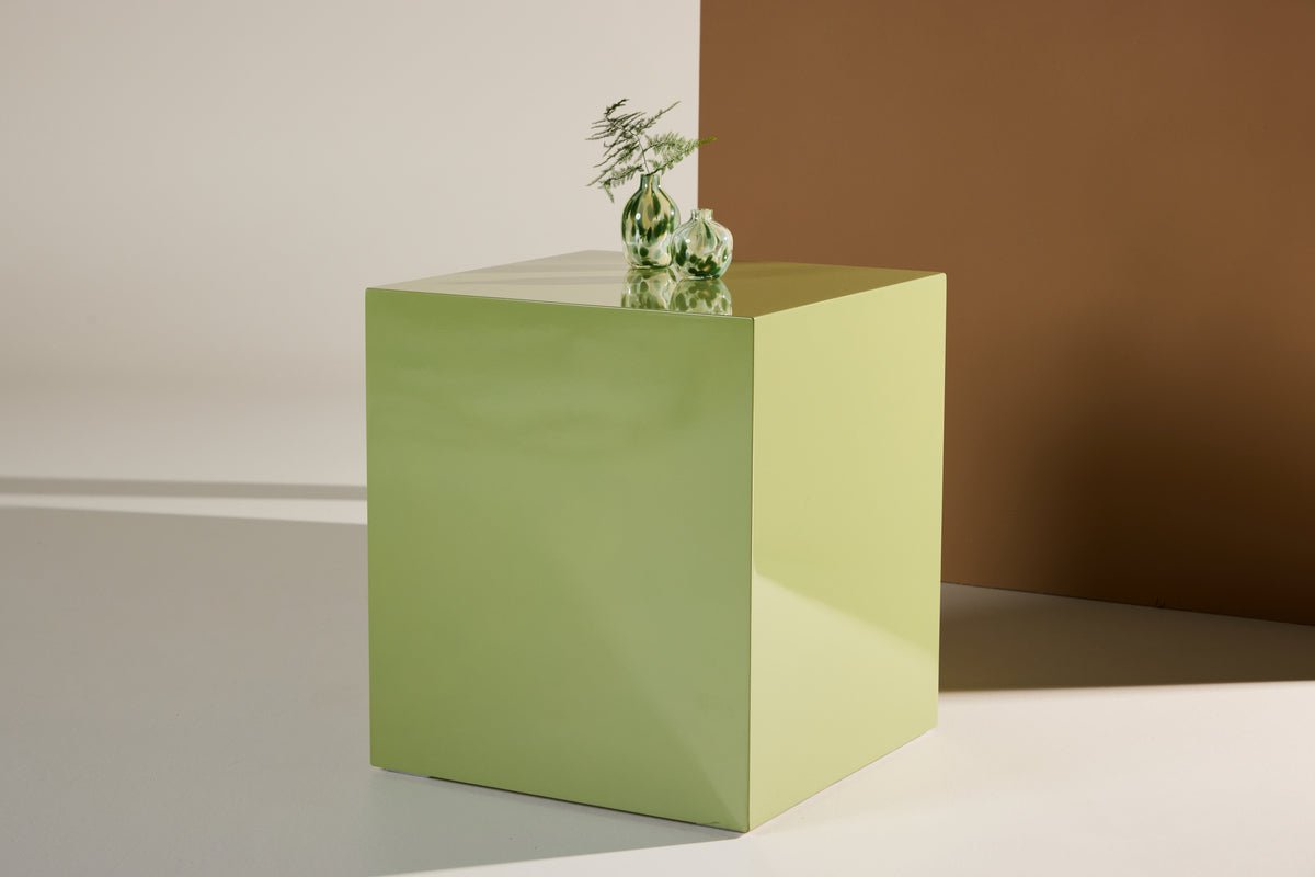 Salontafel/Bijzettafel Nivara – Kubus met uitzonderlijk uiterlijk