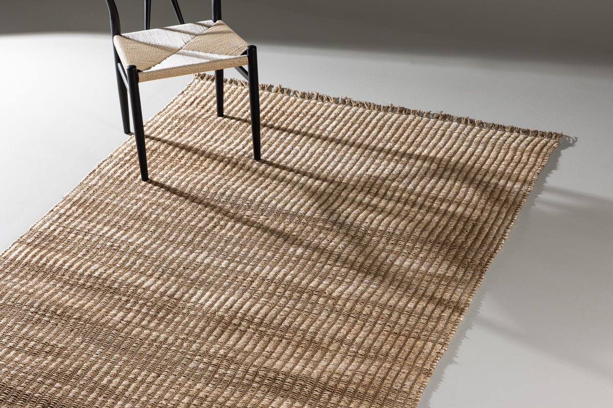 Vloerkleed Runa – van 100 % jute in Beige