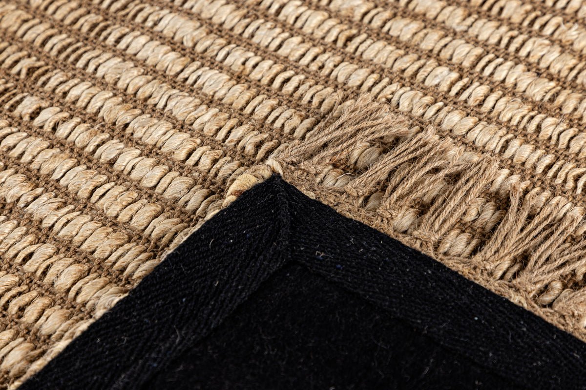 Vloerkleed Runa – van 100 % jute in Beige