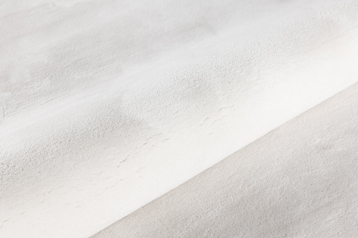 Vloerkleed Emina – rond van polyester & vliesstof