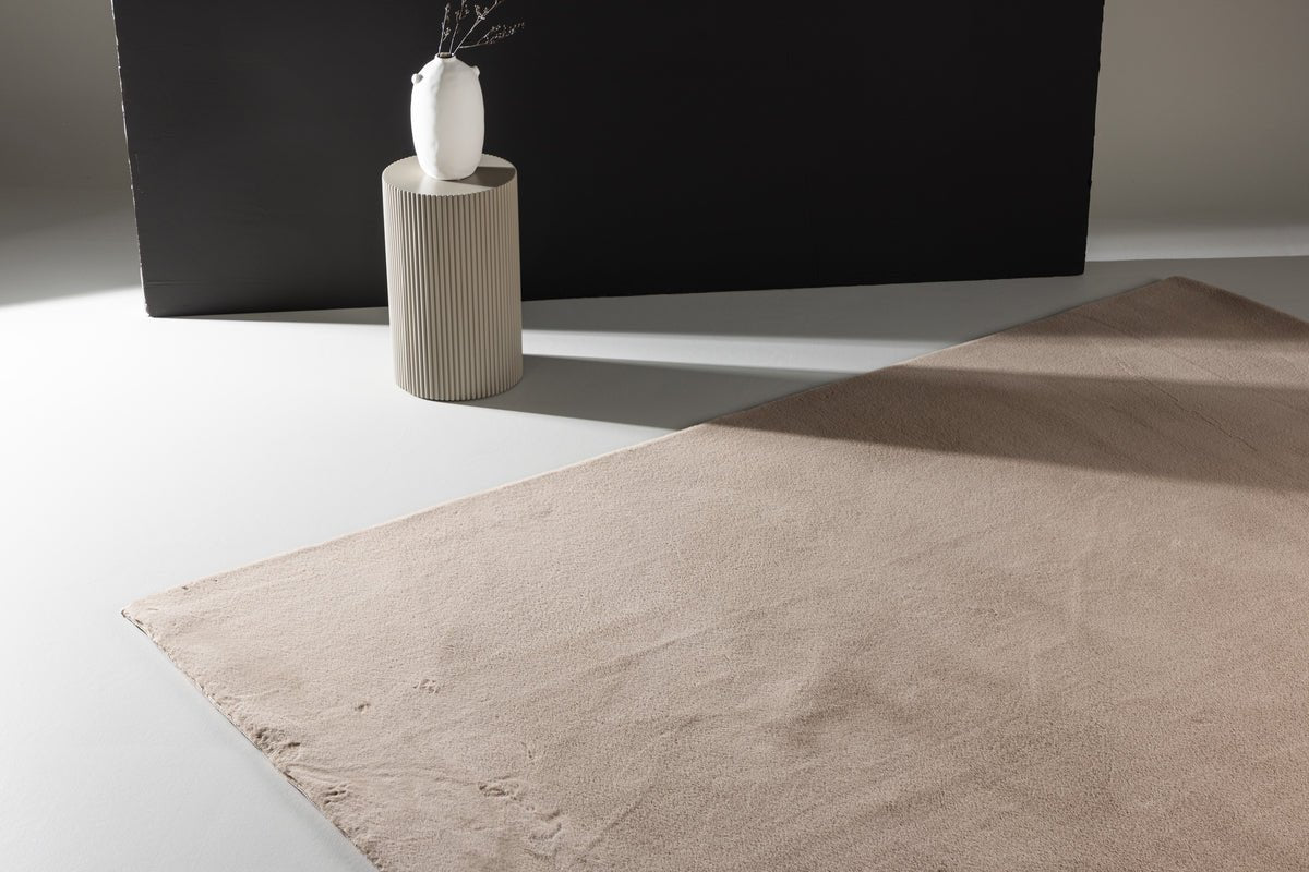 Vloerkleed Arvid – in Beige van polyester