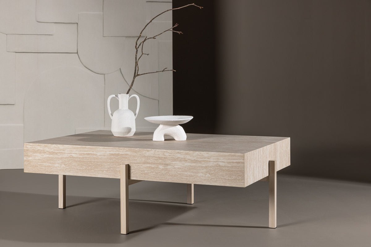 Salontafel Wadera - met versprongen poten