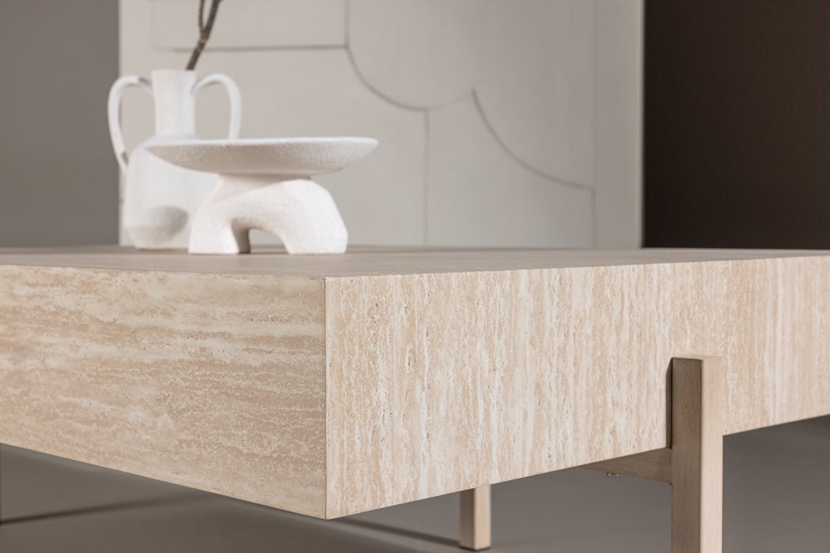 Salontafel Wadera - met versprongen poten