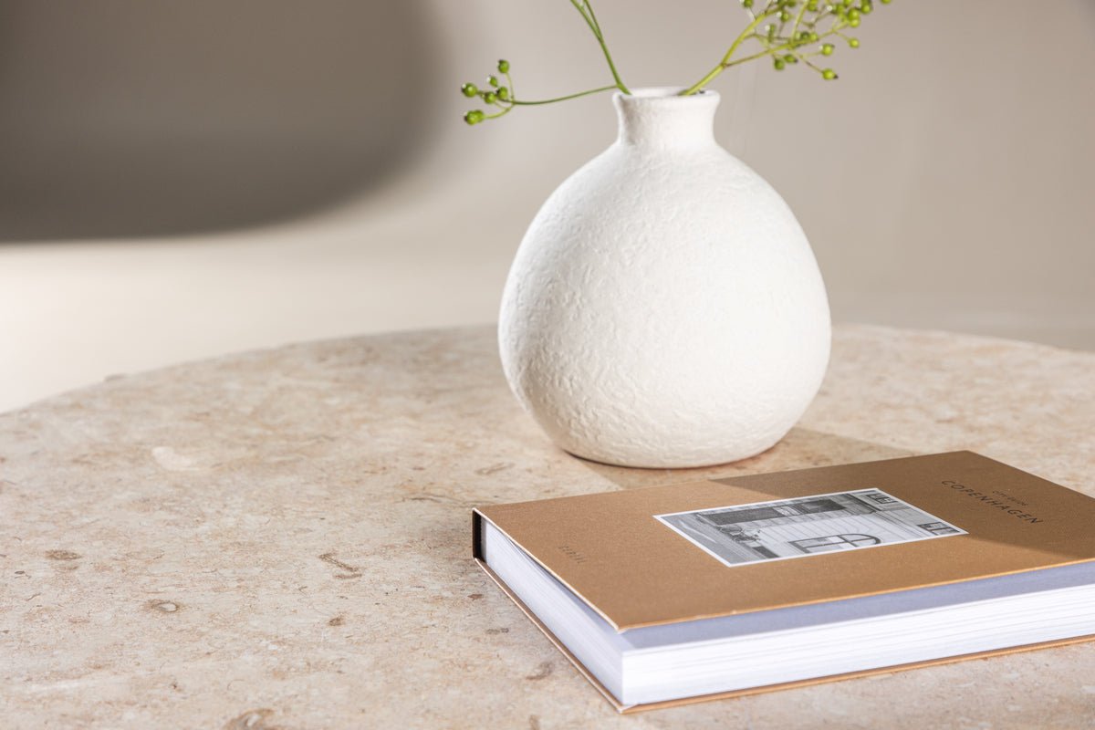 Salontafel/Bijzettafel Sandelo - met tafelblad van steen