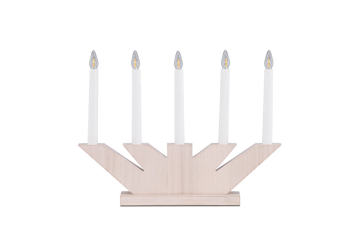 Kerstverlichting Alvra - sfeervolle adventskaarsenhouder