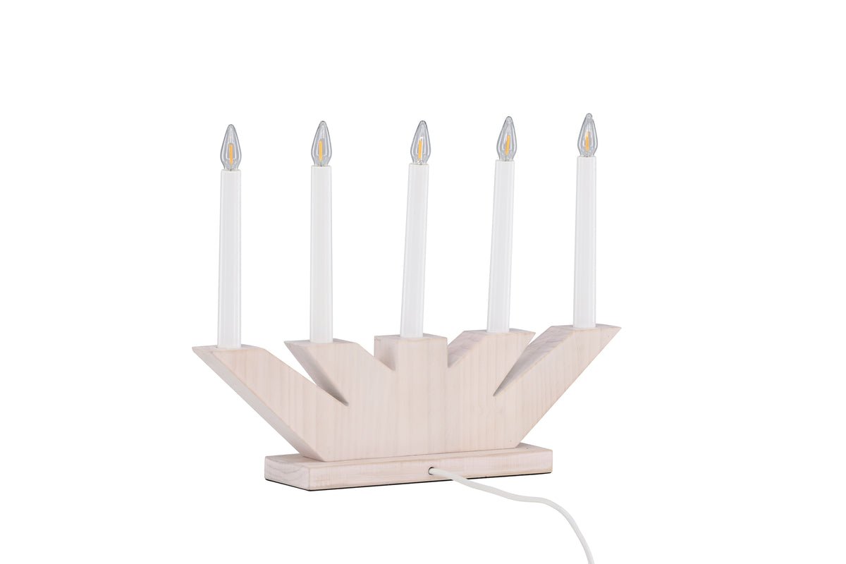 Kerstverlichting Alvra - sfeervolle adventskaarsenhouder