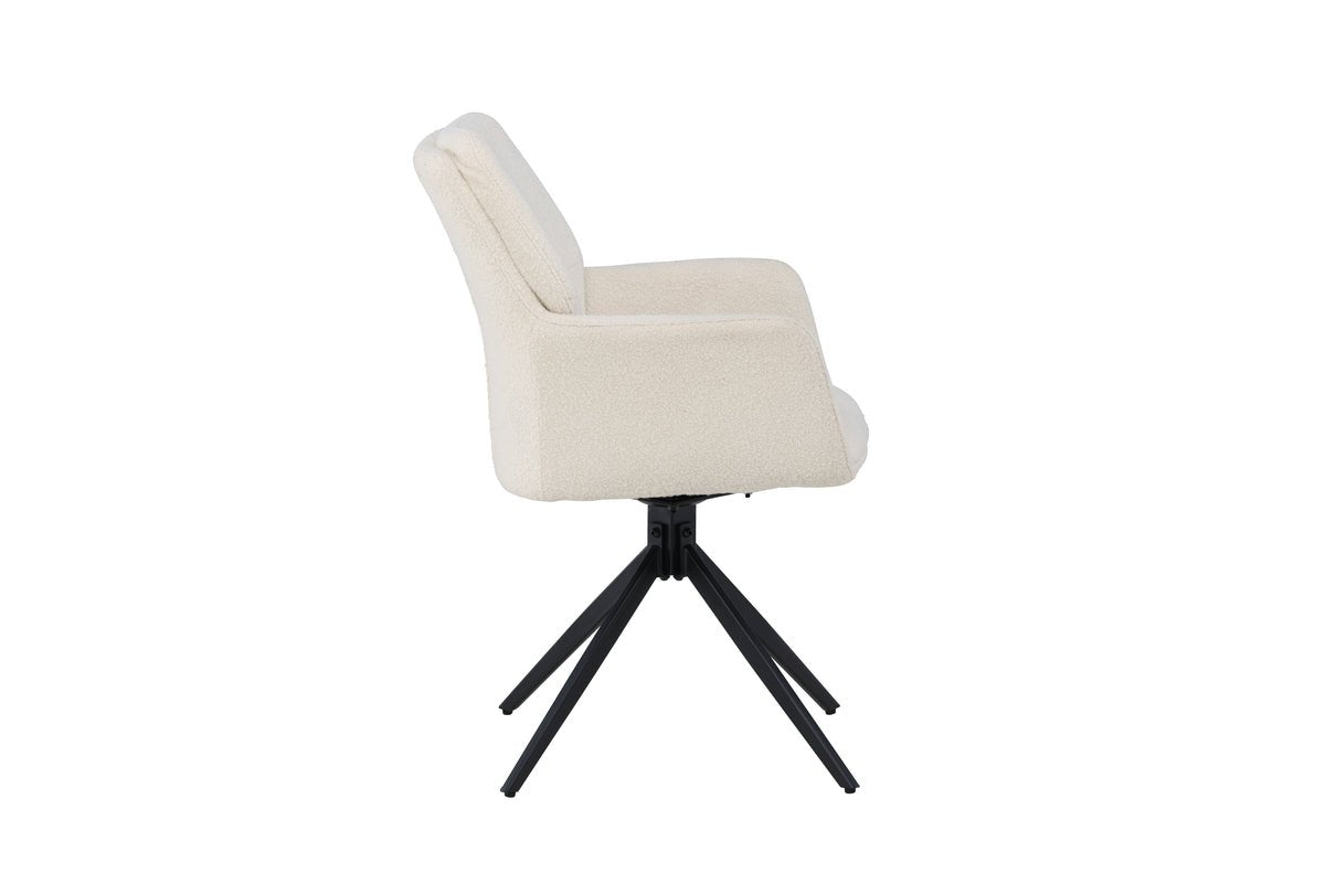 2-delige set - stoel Marko onderhoudsvriendelijk in de kleuren Bruin of Wit