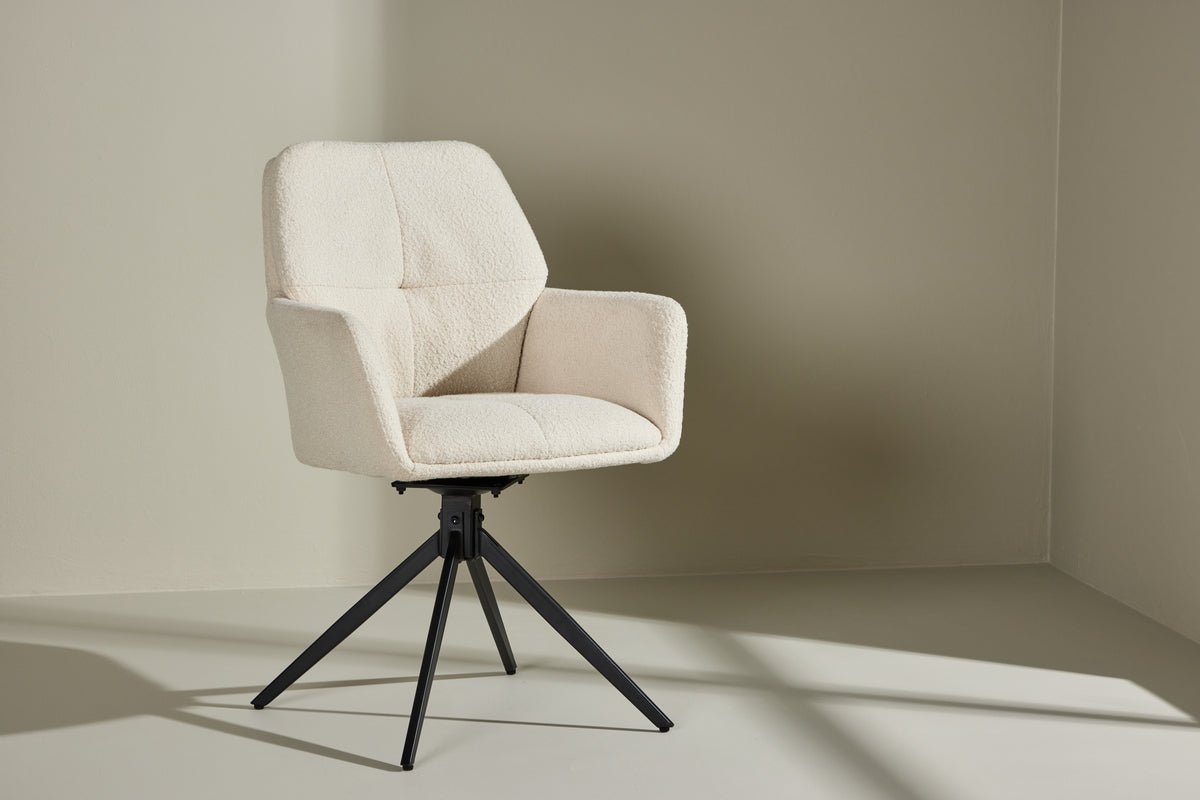 2-delige set - stoel Marko onderhoudsvriendelijk in de kleuren Bruin of Wit