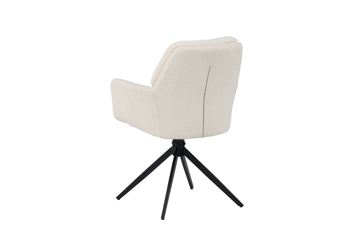 2-delige set - stoel Marko onderhoudsvriendelijk in de kleuren Bruin of Wit