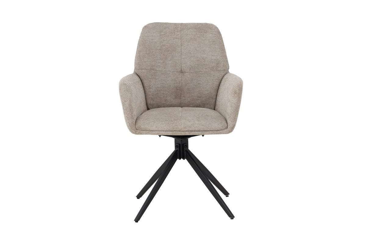 2-delige set - stoel Marko onderhoudsvriendelijk in de kleuren Bruin of Wit