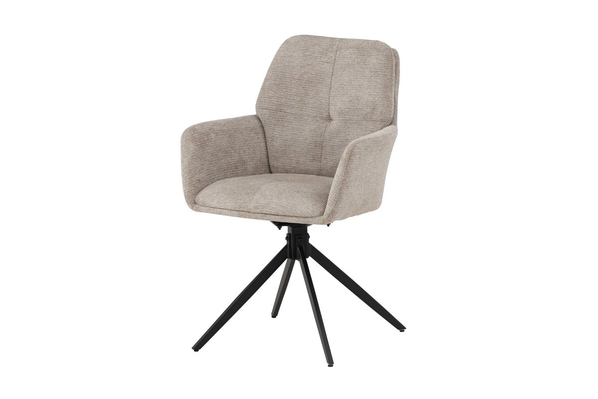 2-delige set - stoel Marko onderhoudsvriendelijk in de kleuren Bruin of Wit