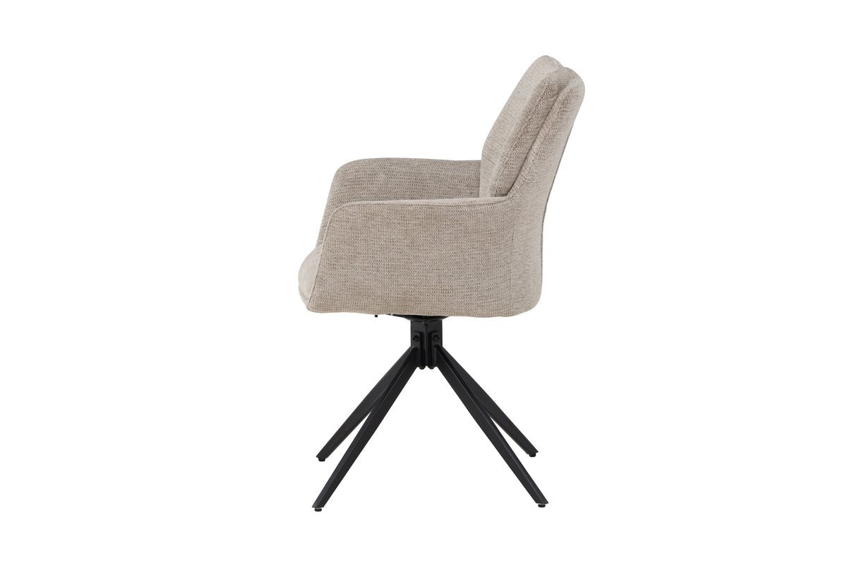 2-delige set - stoel Marko onderhoudsvriendelijk in de kleuren Bruin of Wit