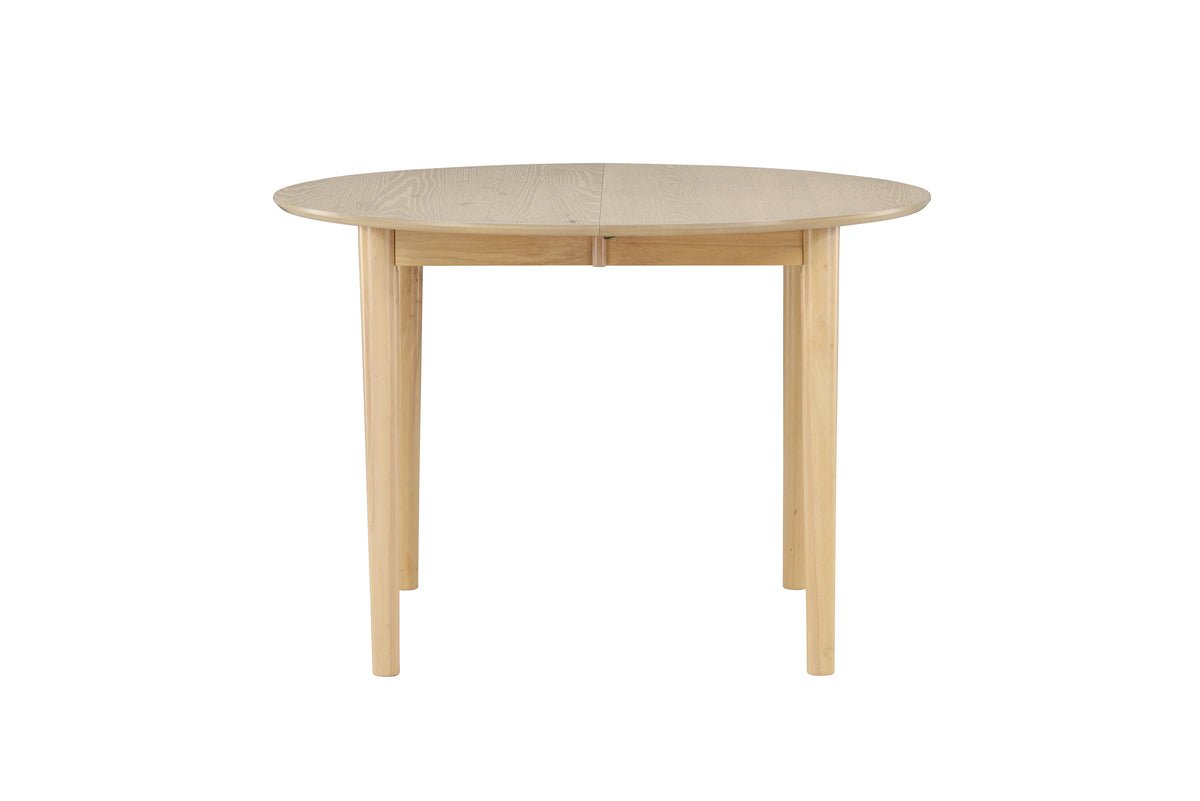 Eettafel Facile - ovale uitschuifbare eettafel gebeitst