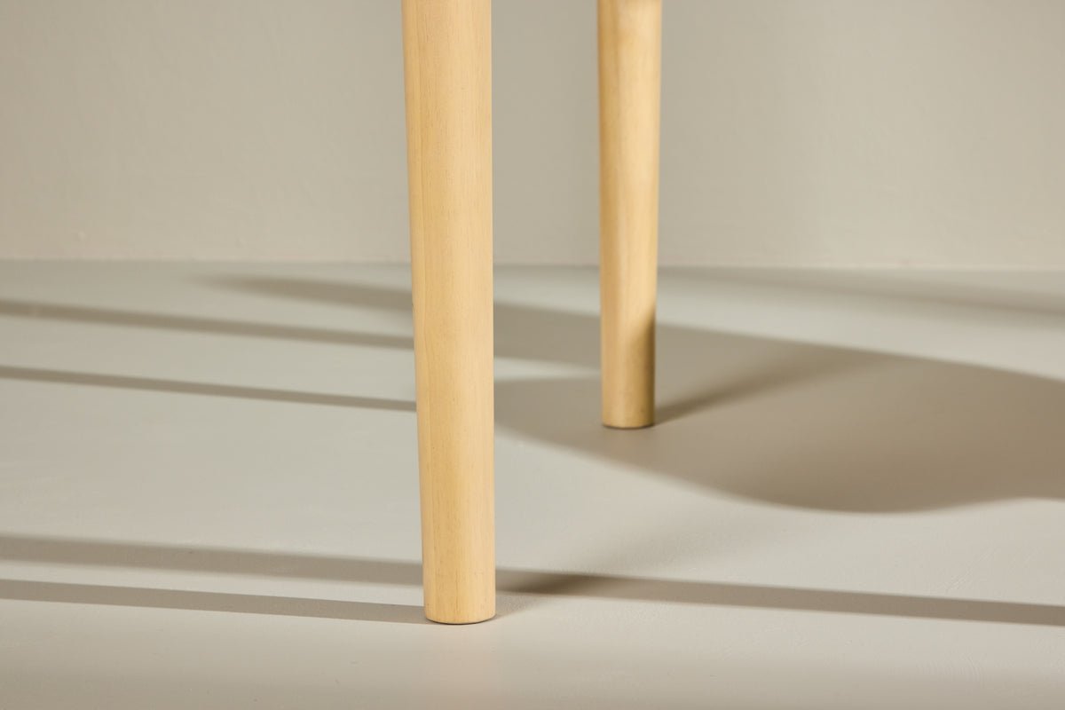 Eettafel Facile - ovale uitschuifbare eettafel gebeitst
