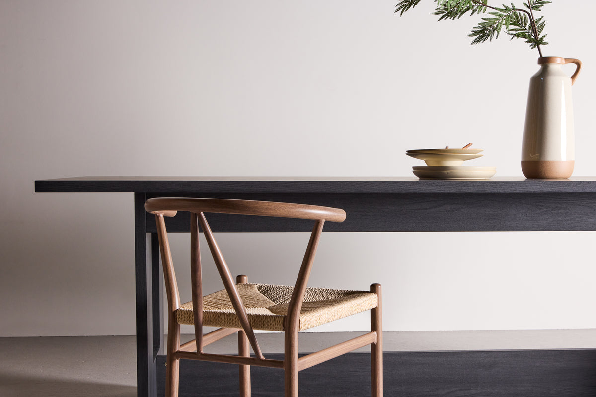 Eettafel Tully - een rechthoekige eettafel in elegant Zwart