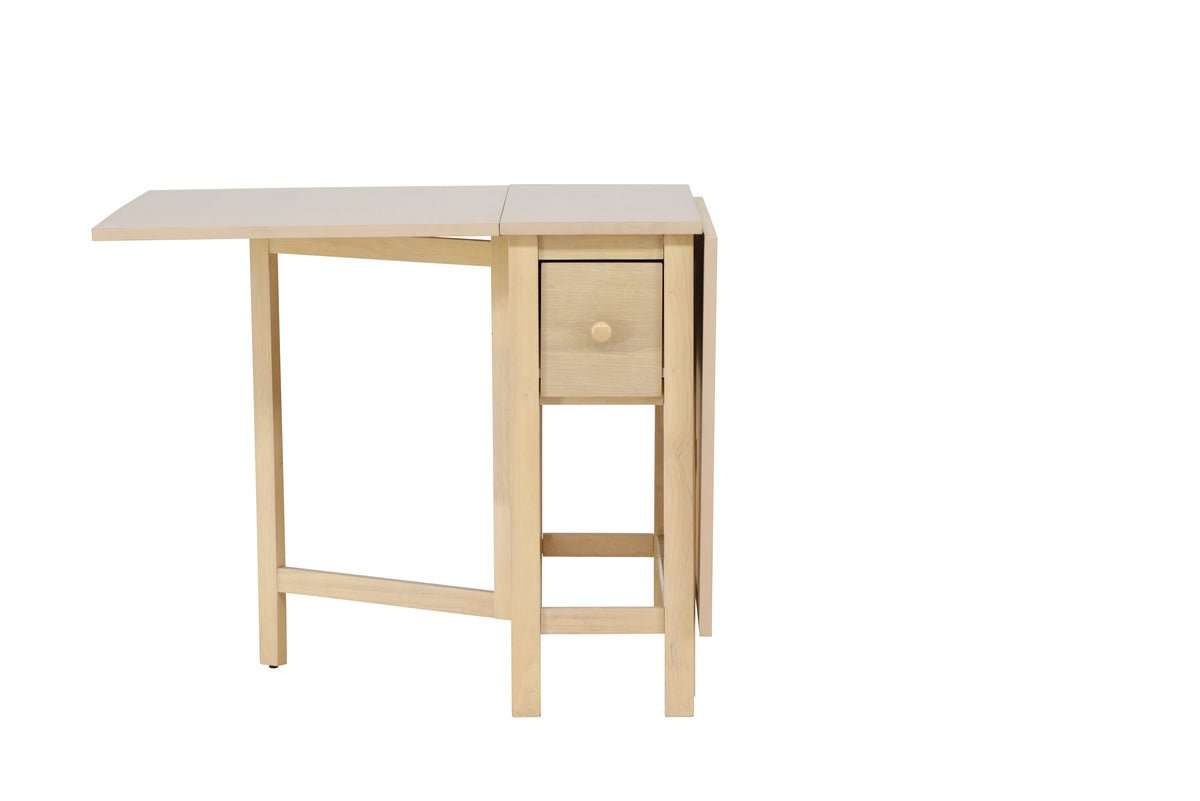 Eettafel Martha - rechthoekige uitschuifbare eettafel gebeitst