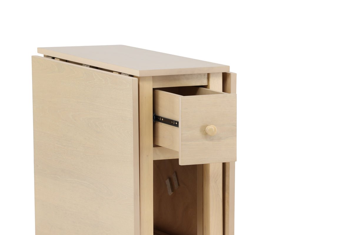 Eettafel Martha - rechthoekige uitschuifbare eettafel gebeitst