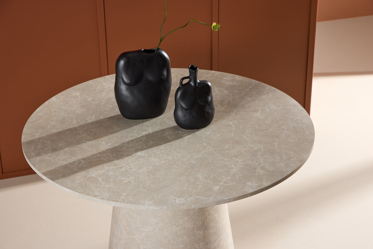 Eettafel Yarra - een ronde eettafel in Scandinavische stijl